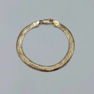 Vintage Sterling Silver Bracelet Diamond Cut